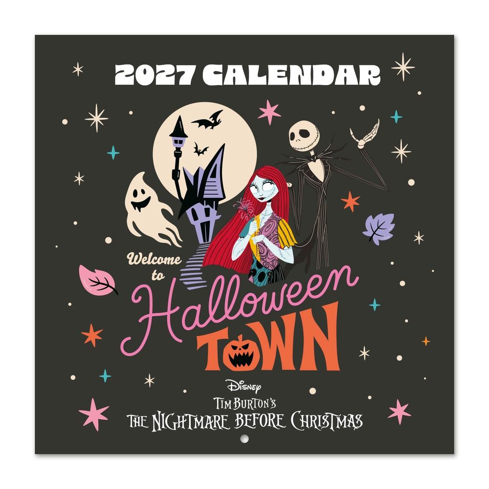 Grupo Erik Disney The Nightmare Before Christmas - 2027 30X30 Kalender - Mehrfarben